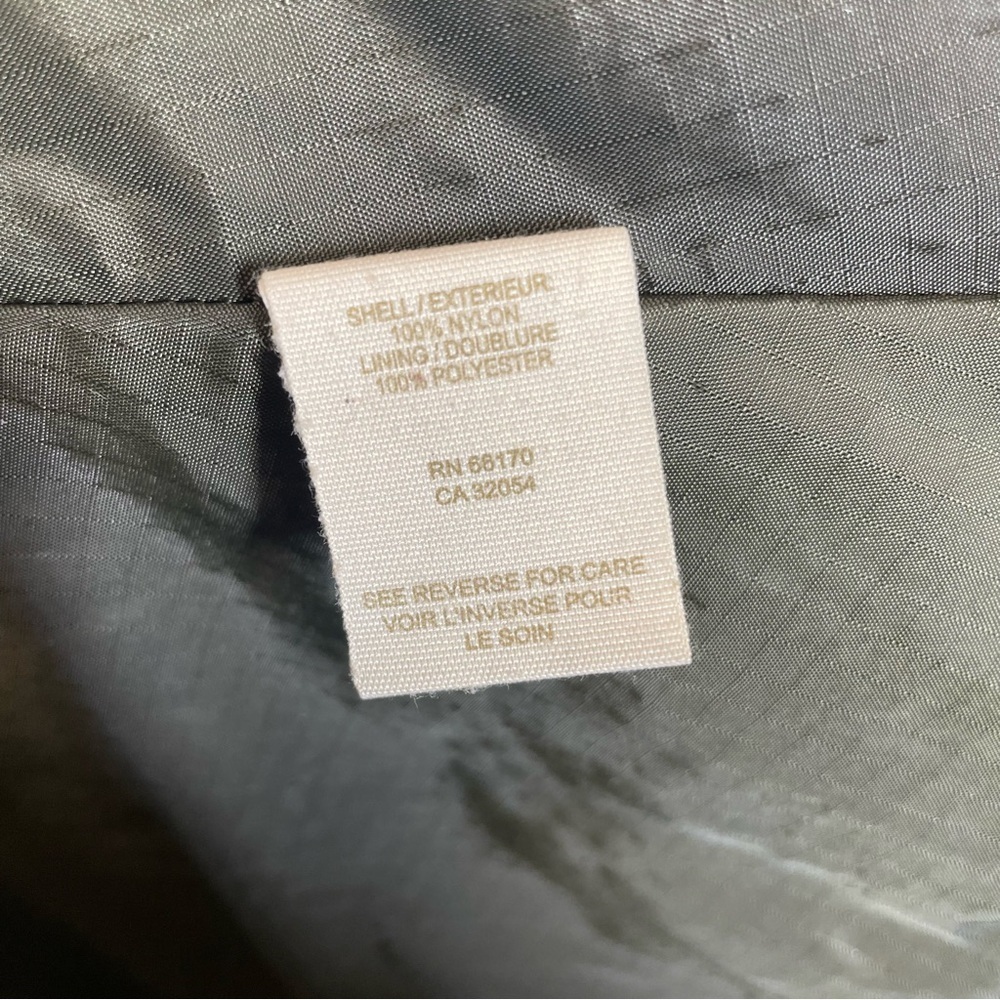Vintage Free People military green jacket sweater knit trim womens small boho - Picture 10 of 11
